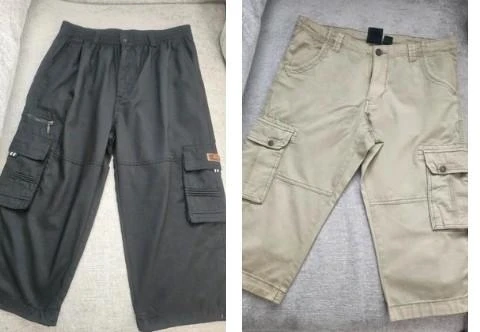 lot de deux bermuda,short,pantacourt homme
